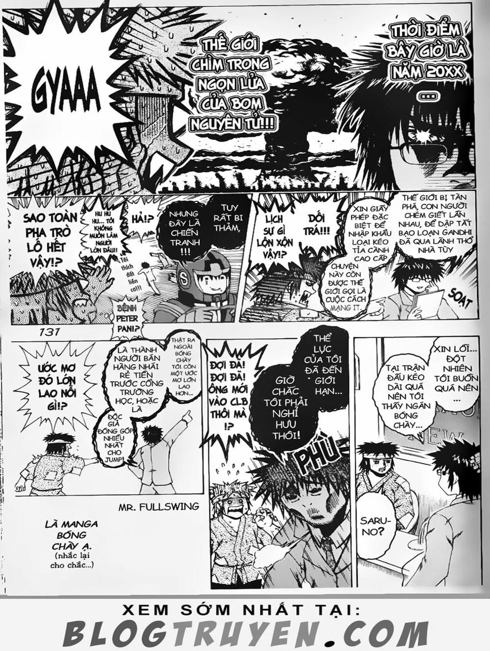 Truyện Tranh Cú Đánh Toàn Lực - Mr. Fullswing trang 3