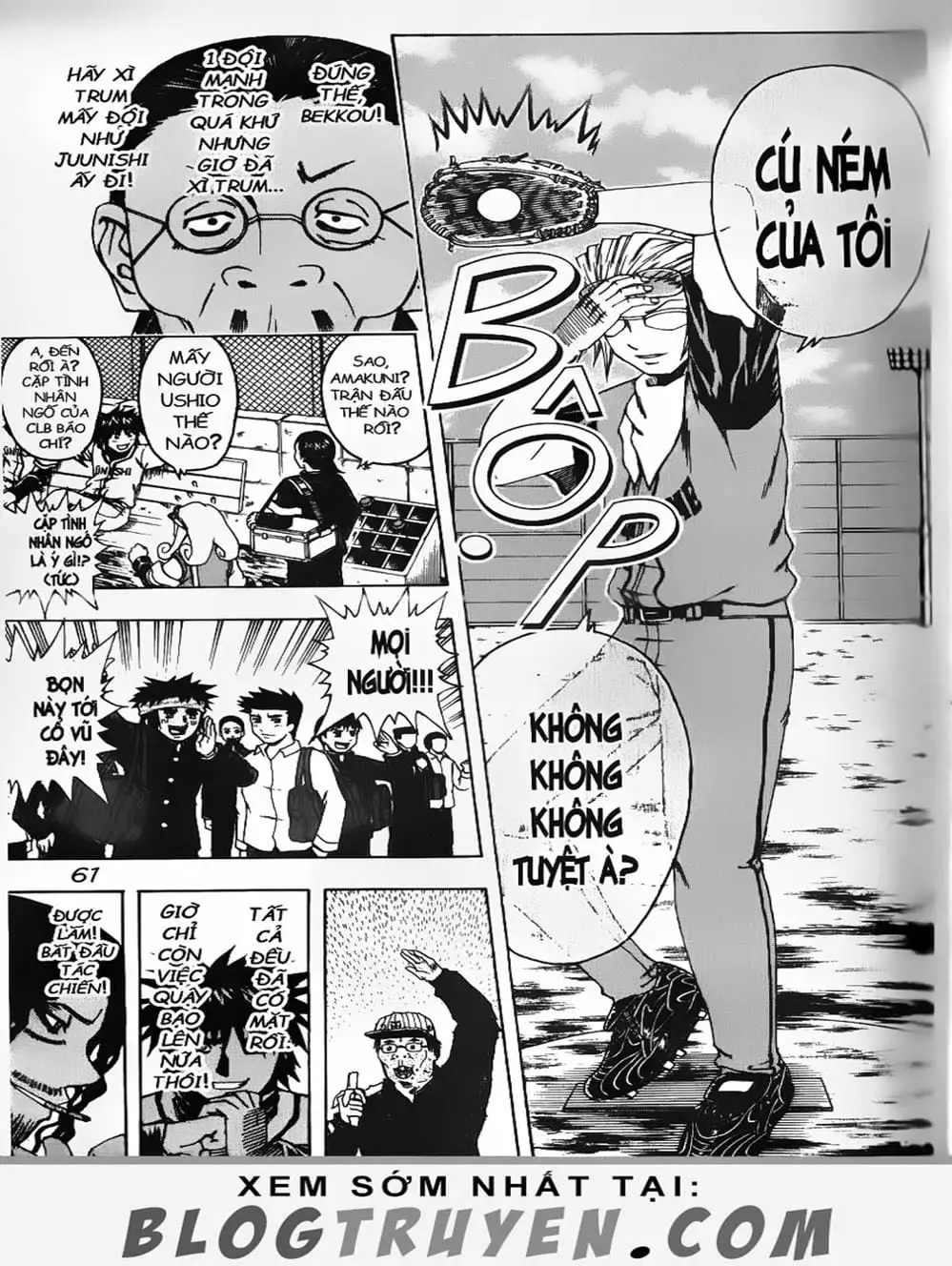Truyện Tranh Cú Đánh Toàn Lực - Mr. Fullswing trang 3