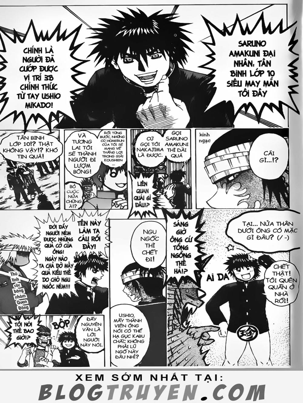 Truyện Tranh Cú Đánh Toàn Lực - Mr. Fullswing trang 3