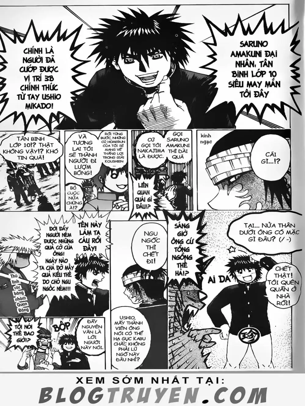 Truyện Tranh Cú Đánh Toàn Lực - Mr. Fullswing trang 3