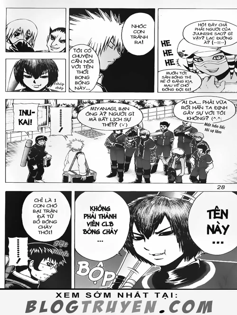 Truyện Tranh Cú Đánh Toàn Lực - Mr. Fullswing trang 3