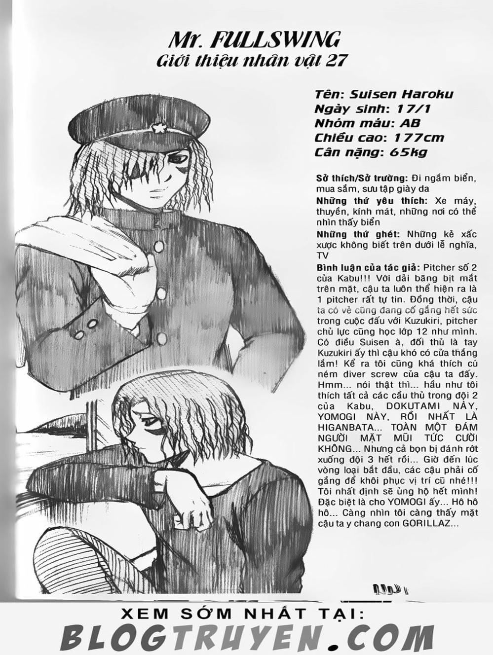 Truyện Tranh Cú Đánh Toàn Lực - Mr. Fullswing trang 3