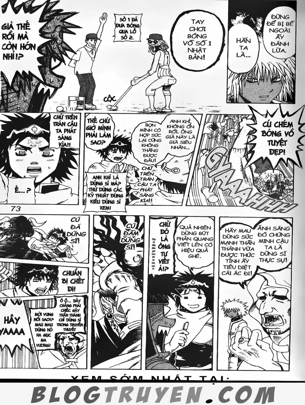 Truyện Tranh Cú Đánh Toàn Lực - Mr. Fullswing trang 3