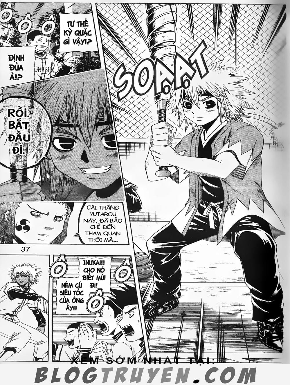 Truyện Tranh Cú Đánh Toàn Lực - Mr. Fullswing trang 3