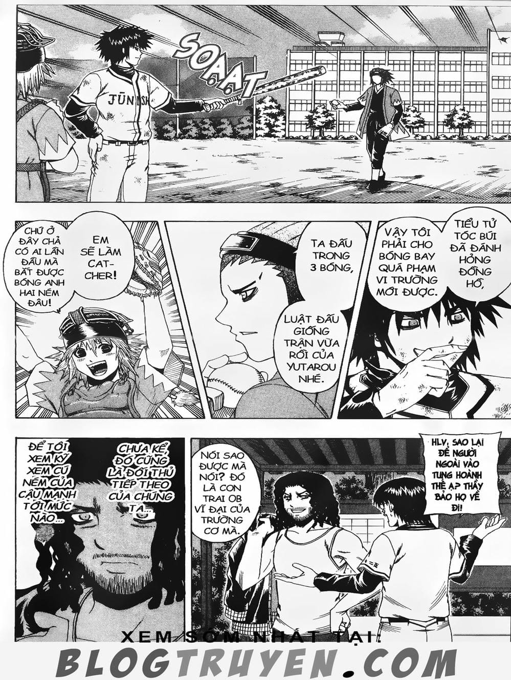 Truyện Tranh Cú Đánh Toàn Lực - Mr. Fullswing trang 3