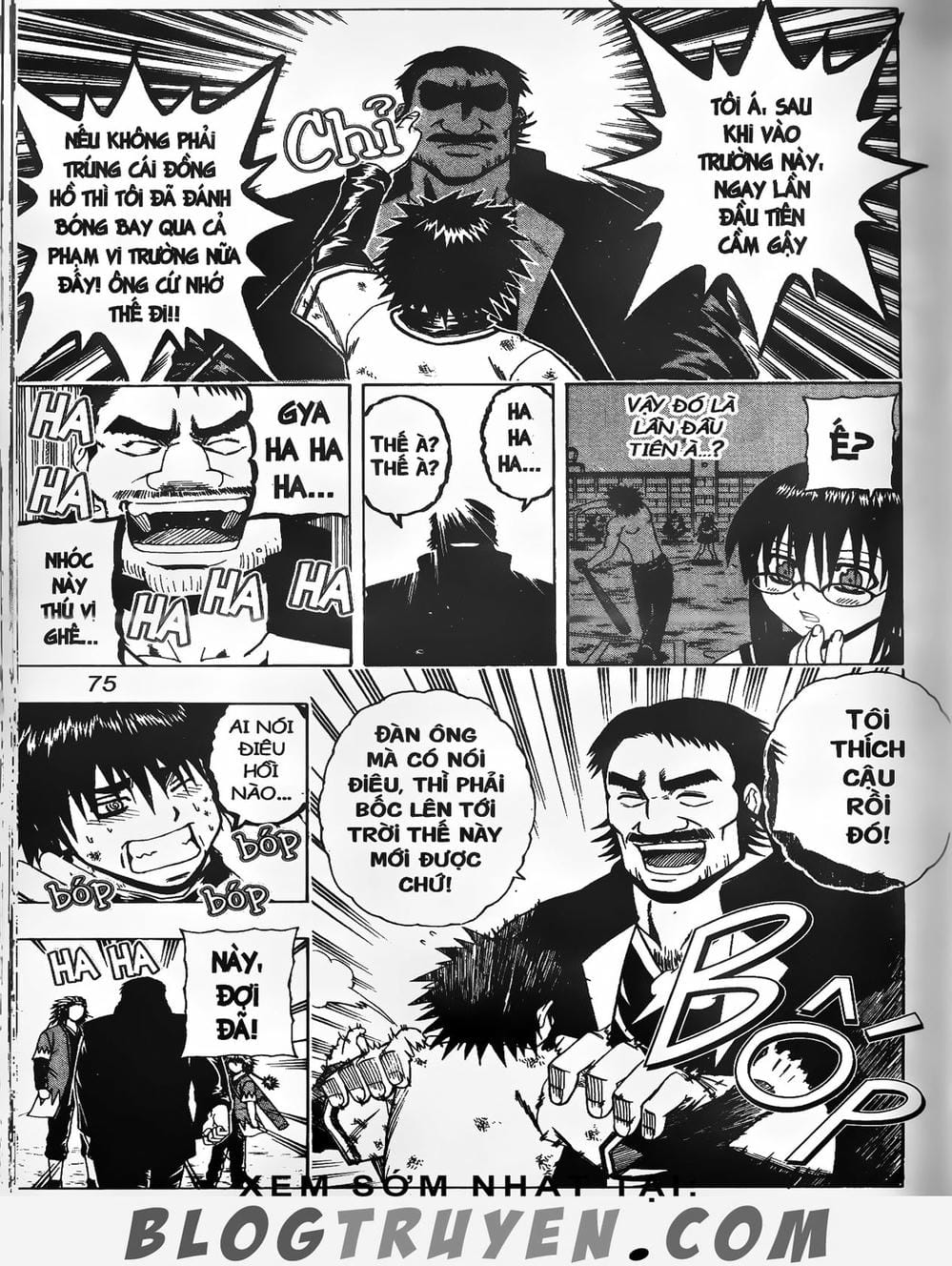 Truyện Tranh Cú Đánh Toàn Lực - Mr. Fullswing trang 3