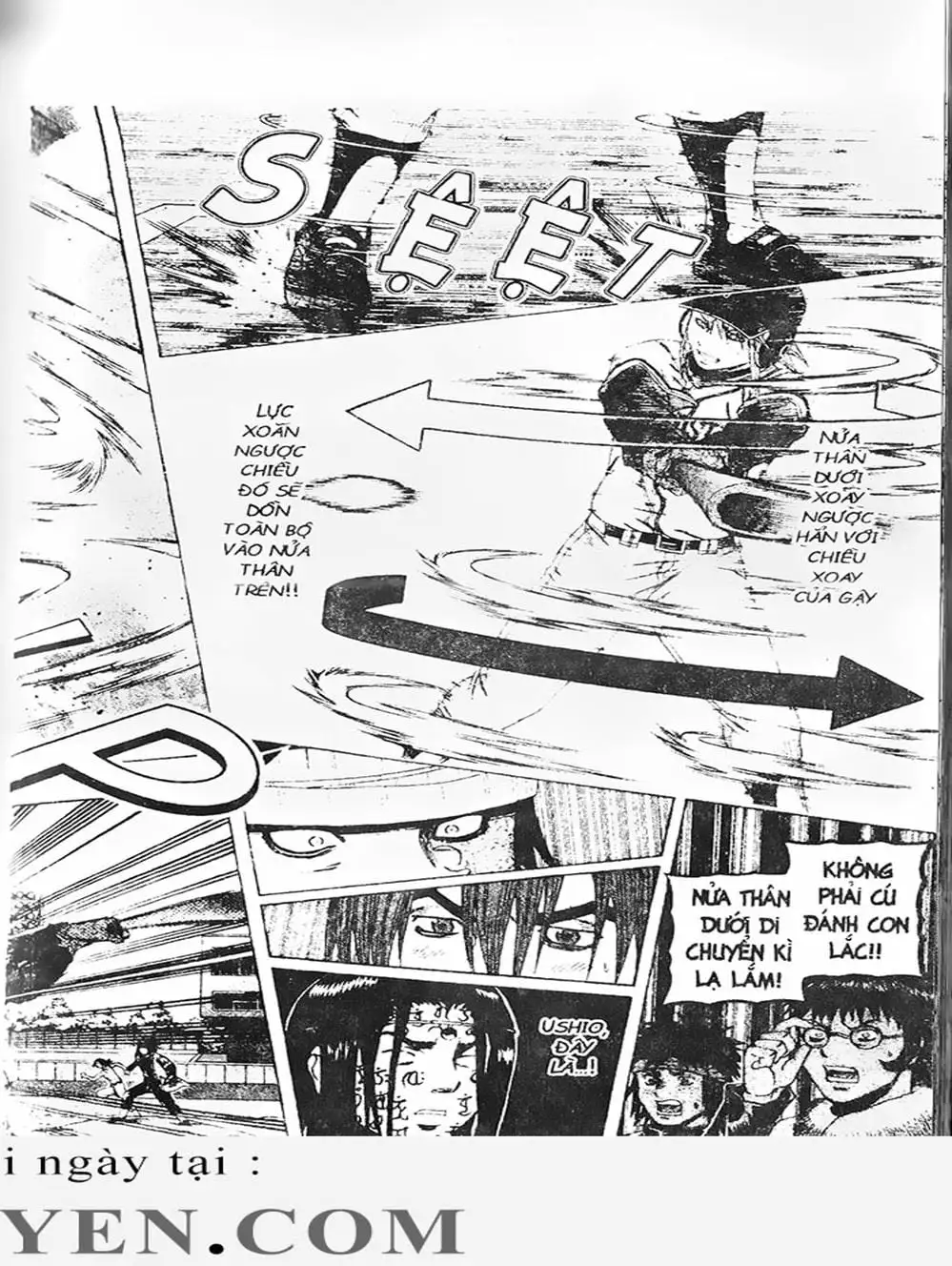 Truyện Tranh Cú Đánh Toàn Lực - Mr. Fullswing trang 3