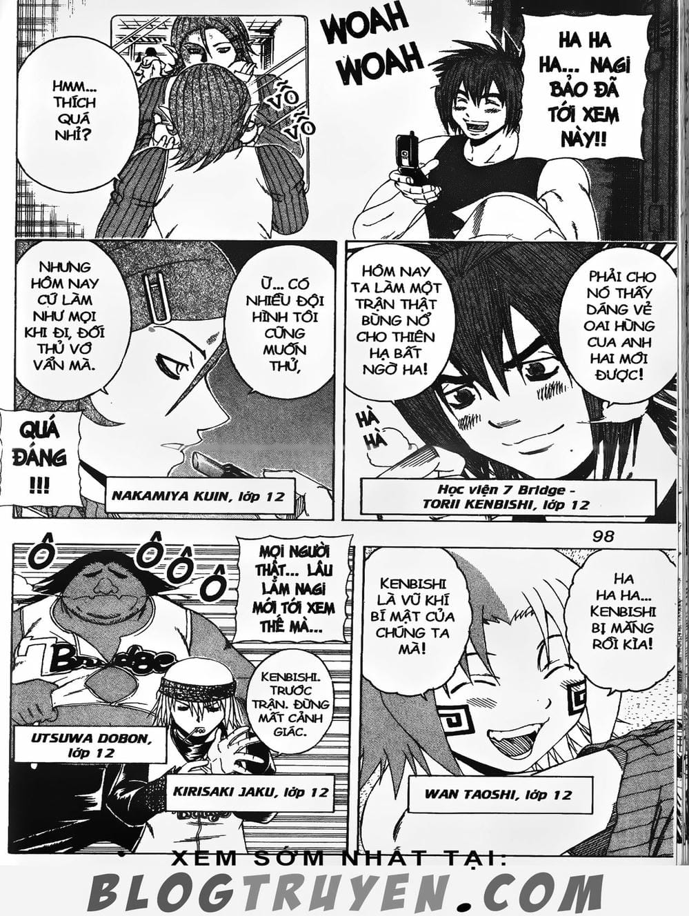 Truyện Tranh Cú Đánh Toàn Lực - Mr. Fullswing trang 3