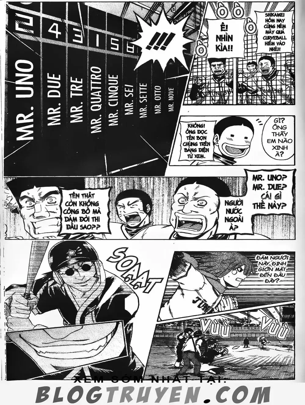 Truyện Tranh Cú Đánh Toàn Lực - Mr. Fullswing trang 3