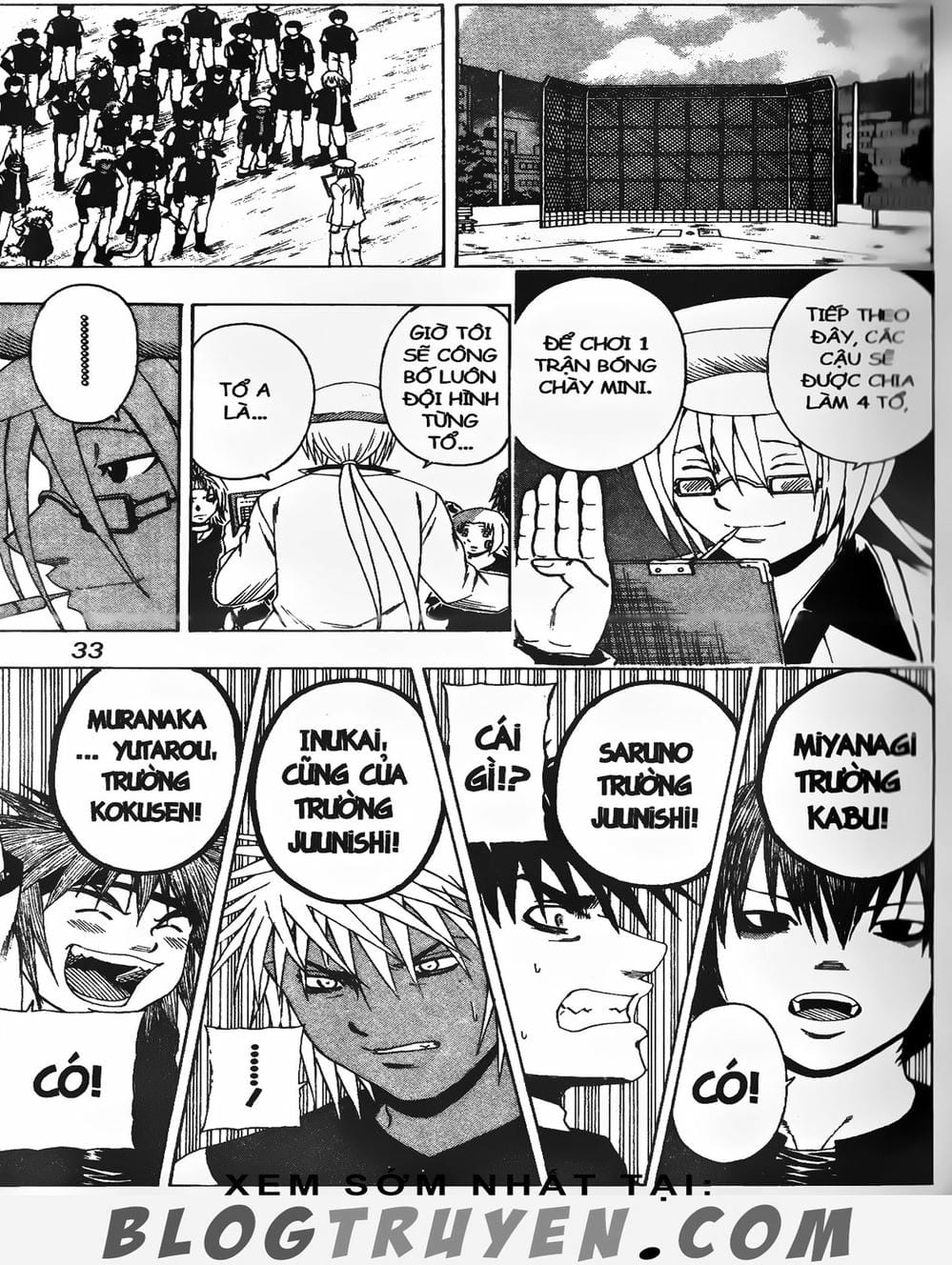 Truyện Tranh Cú Đánh Toàn Lực - Mr. Fullswing trang 3