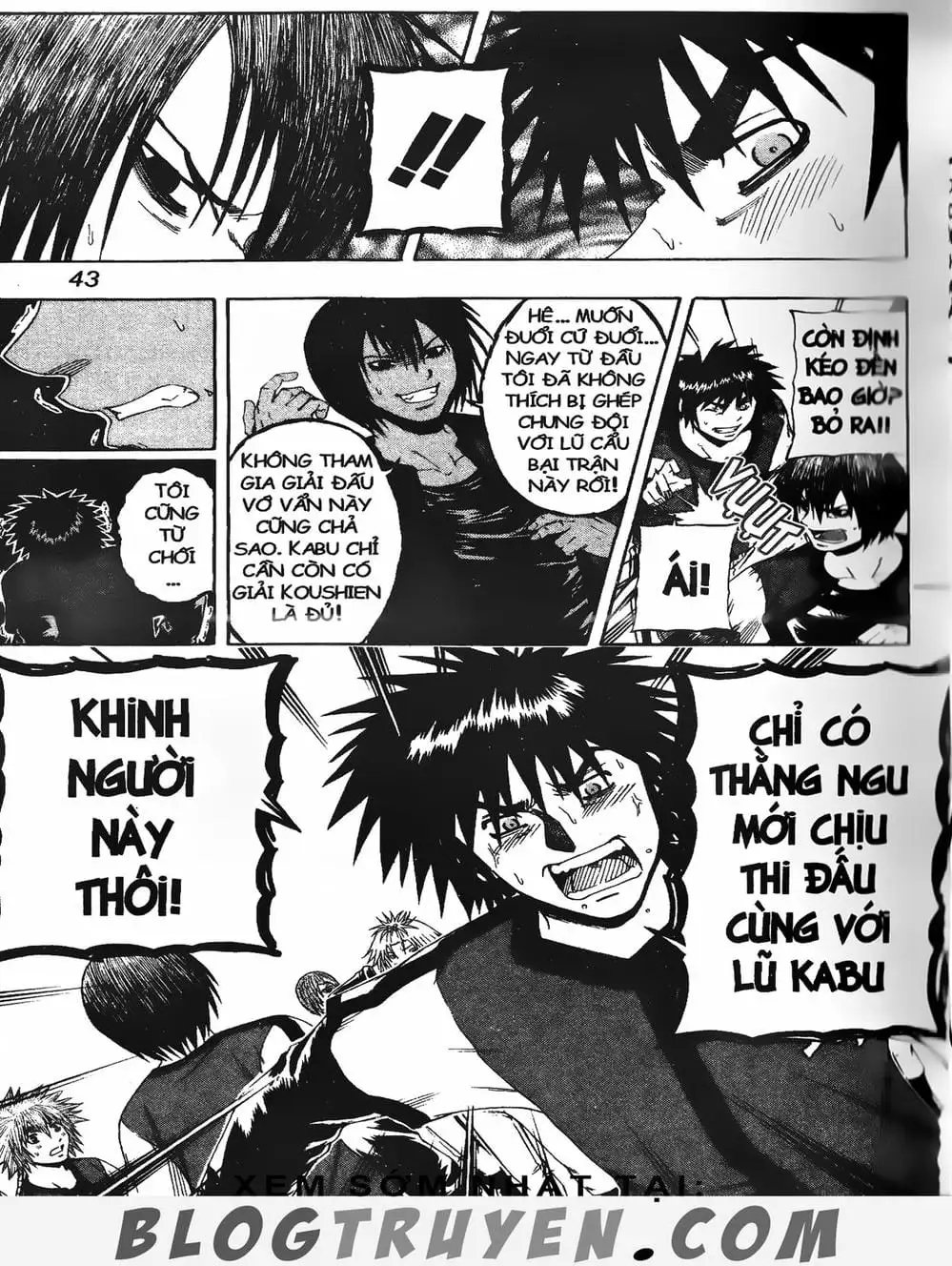 Truyện Tranh Cú Đánh Toàn Lực - Mr. Fullswing trang 3