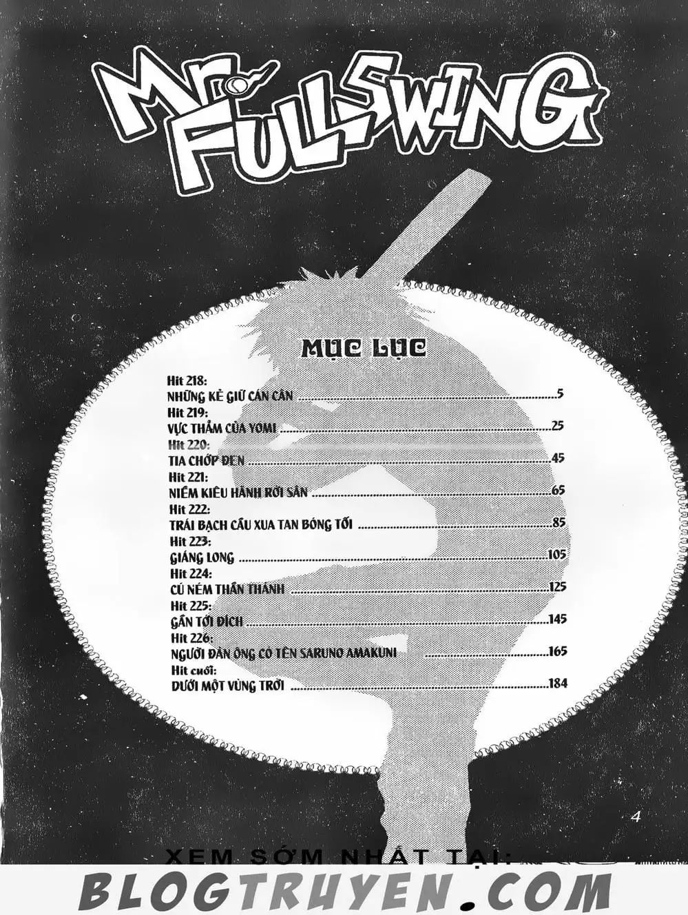 Truyện Tranh Cú Đánh Toàn Lực - Mr. Fullswing trang 3