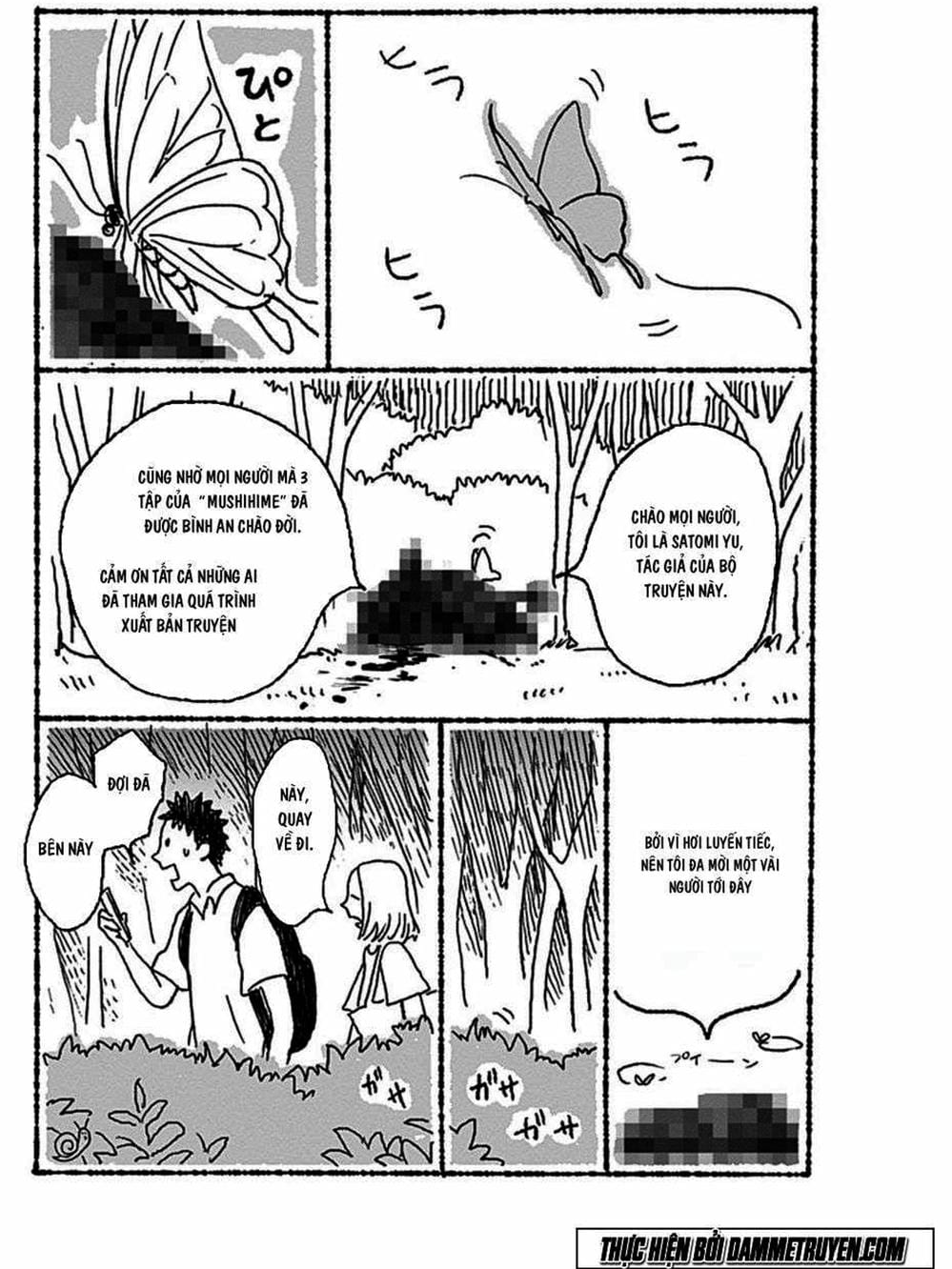 Truyện Tranh Nữ Chúa Côn Trùng - Mushihime trang 4
