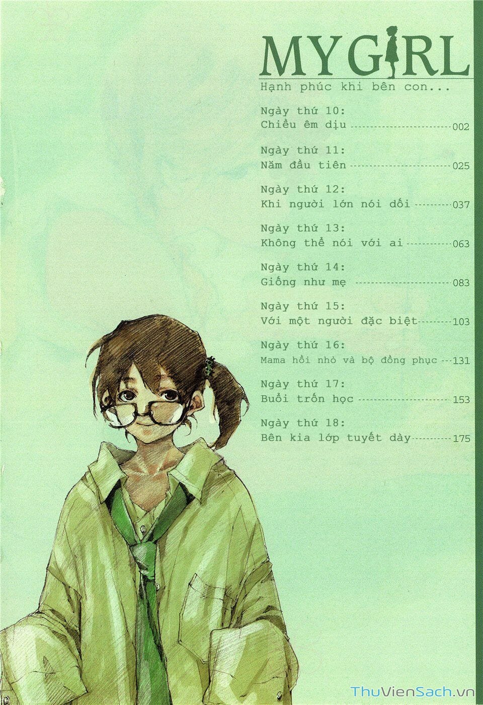Truyện Tranh Con Gái Của Ba - My Girl trang 3