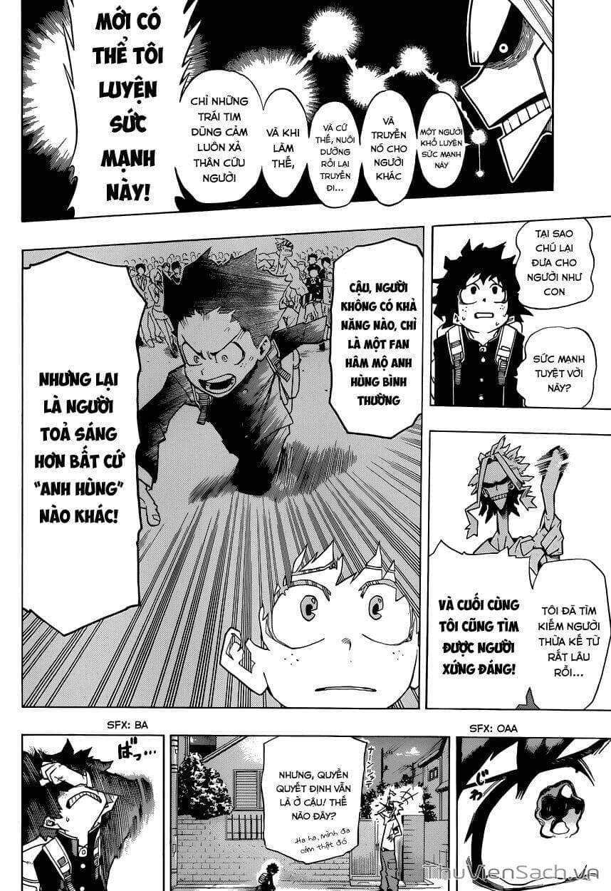 Truyện Tranh Học Viện Siêu Anh Hùng - My Hero Academia trang 5
