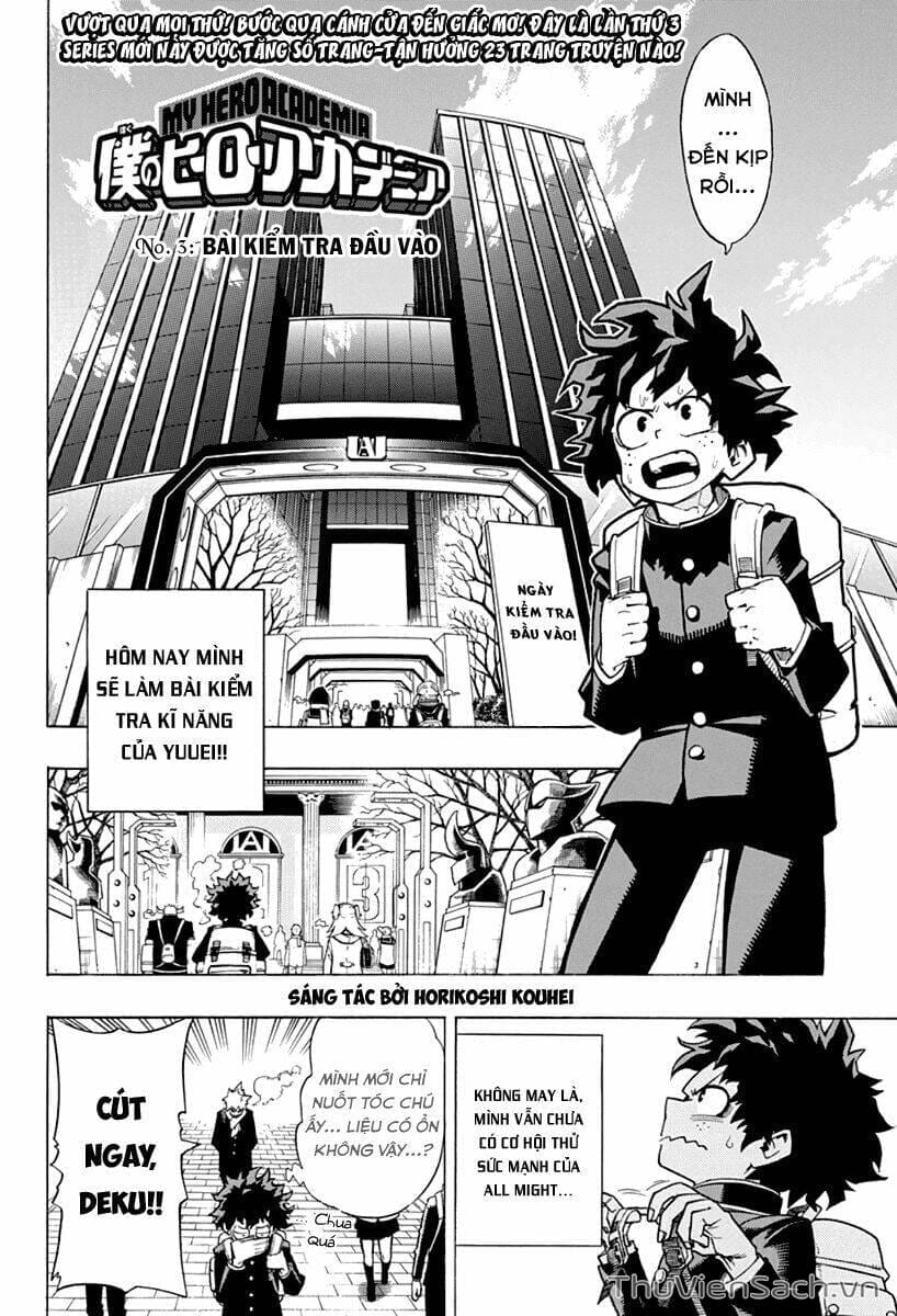 Truyện Tranh Học Viện Siêu Anh Hùng - My Hero Academia trang 81