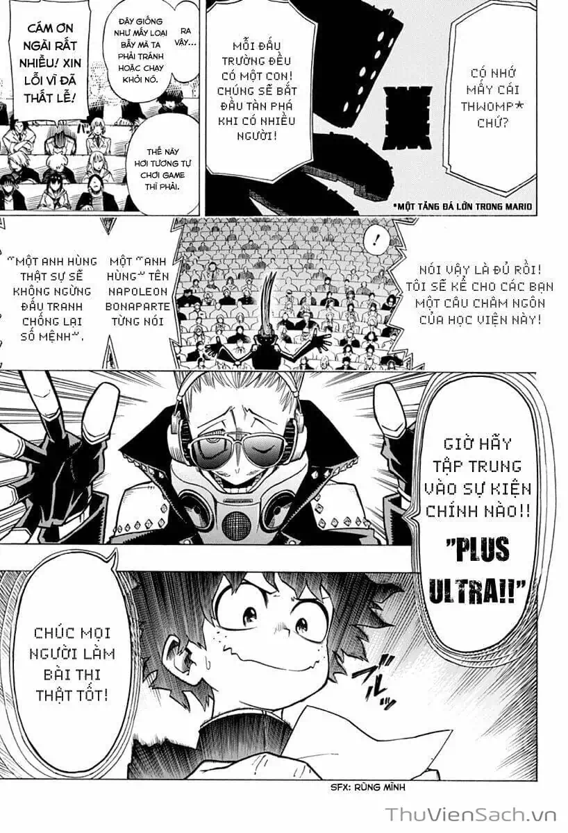 Truyện Tranh Học Viện Siêu Anh Hùng - My Hero Academia trang 5