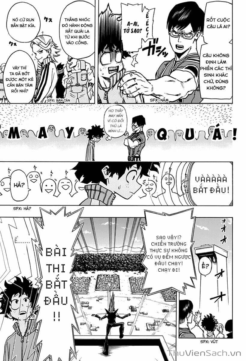 Truyện Tranh Học Viện Siêu Anh Hùng - My Hero Academia trang 5