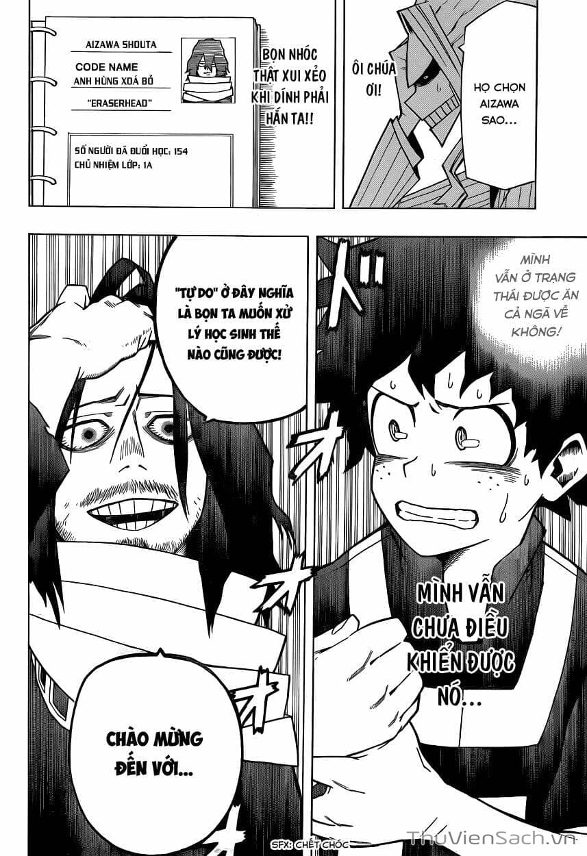 Truyện Tranh Học Viện Siêu Anh Hùng - My Hero Academia trang 5