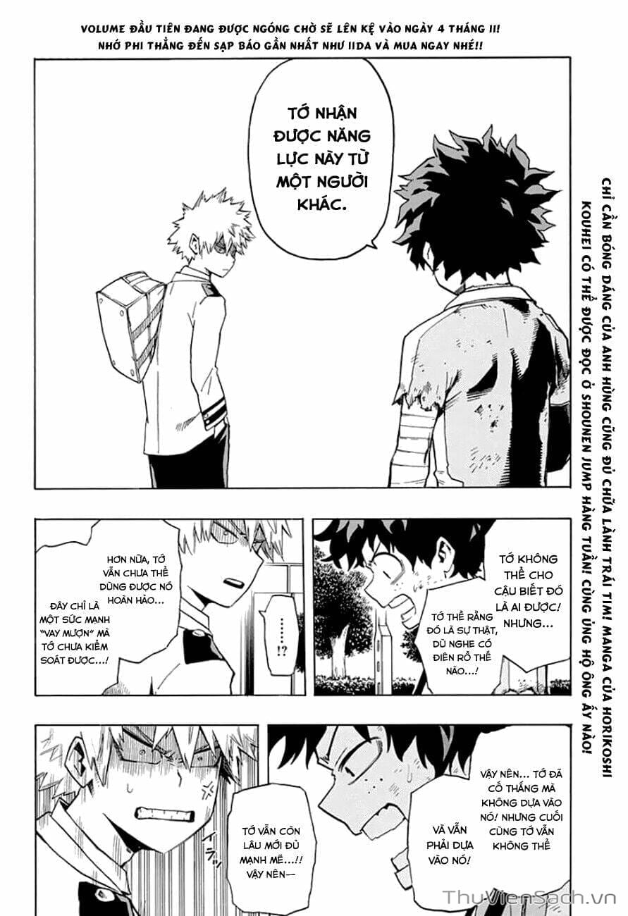 Truyện Tranh Học Viện Siêu Anh Hùng - My Hero Academia trang 5
