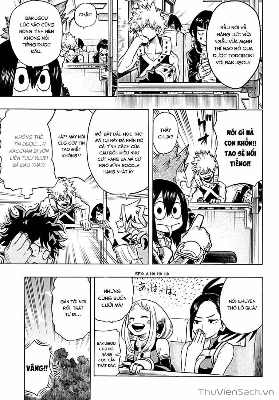 Truyện Tranh Học Viện Siêu Anh Hùng - My Hero Academia trang 5