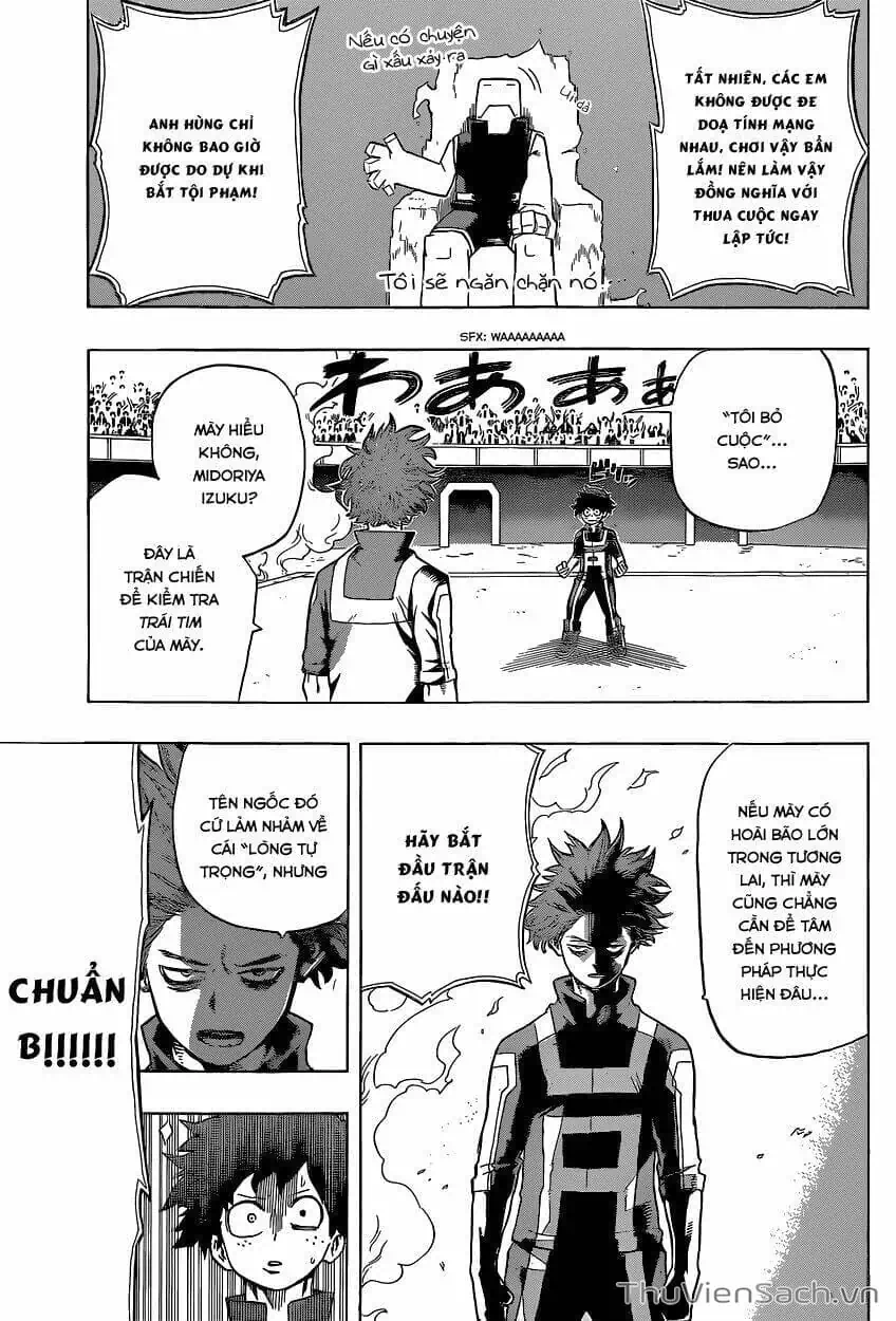 Truyện Tranh Học Viện Siêu Anh Hùng - My Hero Academia trang 5