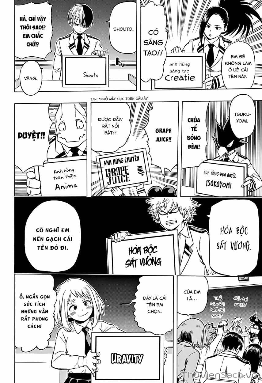 Truyện Tranh Học Viện Siêu Anh Hùng - My Hero Academia trang 5