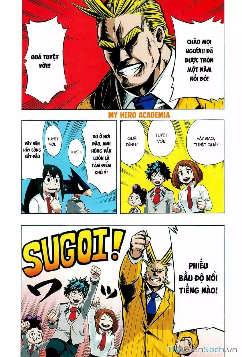 Truyện Tranh Học Viện Siêu Anh Hùng - My Hero Academia trang 5