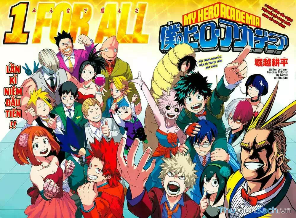 Truyện Tranh Học Viện Siêu Anh Hùng - My Hero Academia trang 5