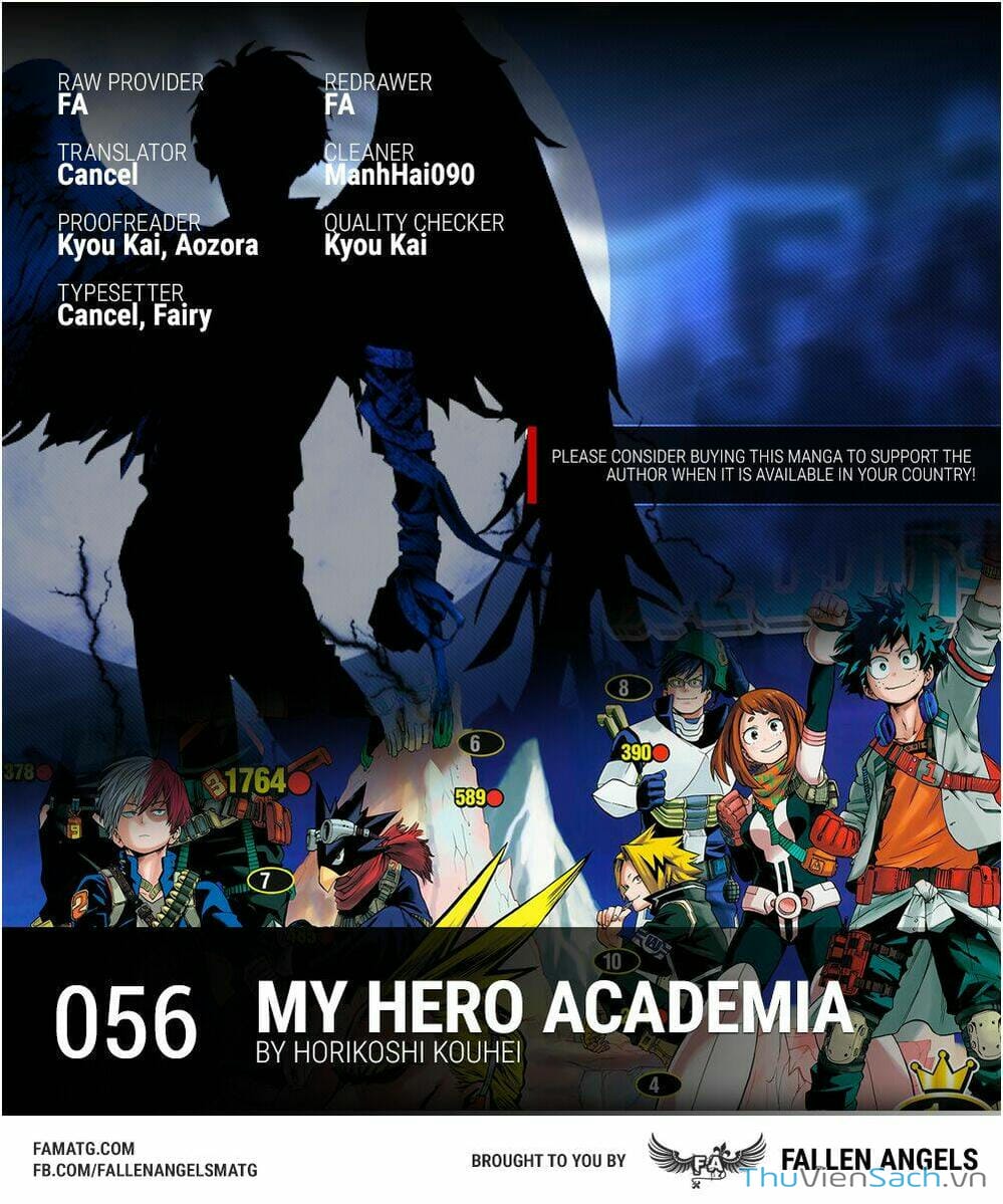 Truyện Tranh Học Viện Siêu Anh Hùng - My Hero Academia trang 1129