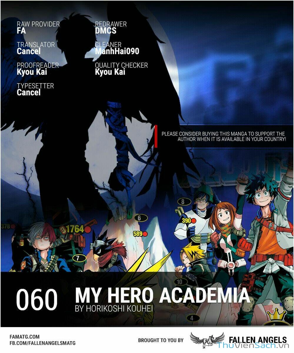 Truyện Tranh Học Viện Siêu Anh Hùng - My Hero Academia trang 1207