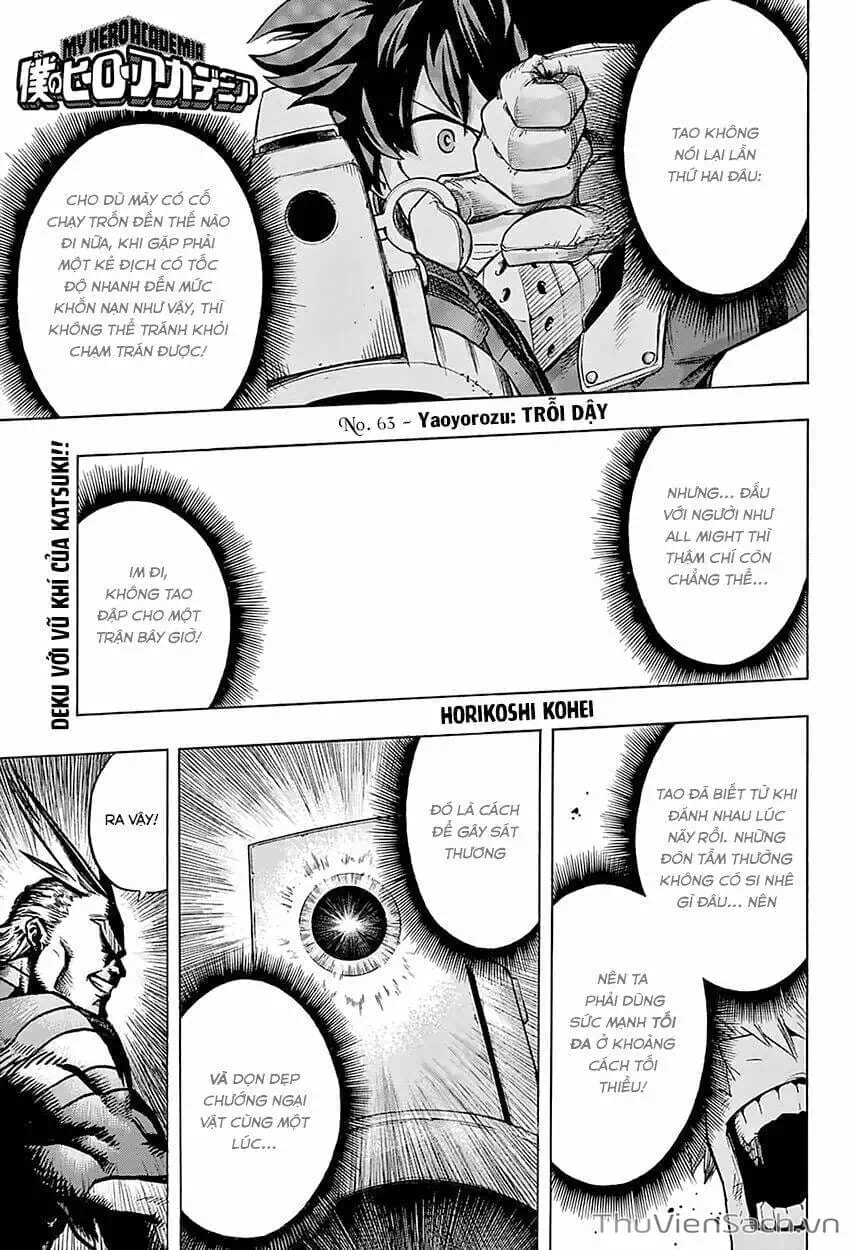 Truyện Tranh Học Viện Siêu Anh Hùng - My Hero Academia trang 5