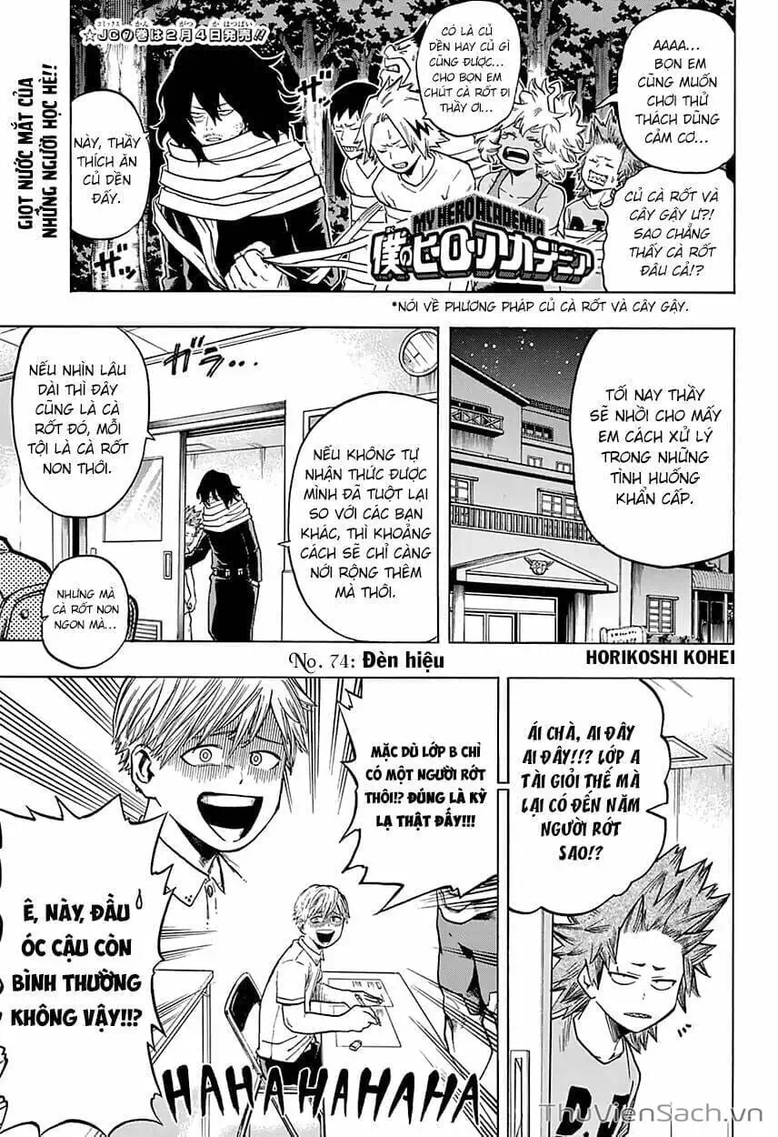 Truyện Tranh Học Viện Siêu Anh Hùng - My Hero Academia trang 5