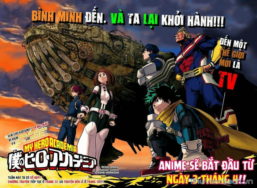 Truyện Tranh Học Viện Siêu Anh Hùng - My Hero Academia trang 1679