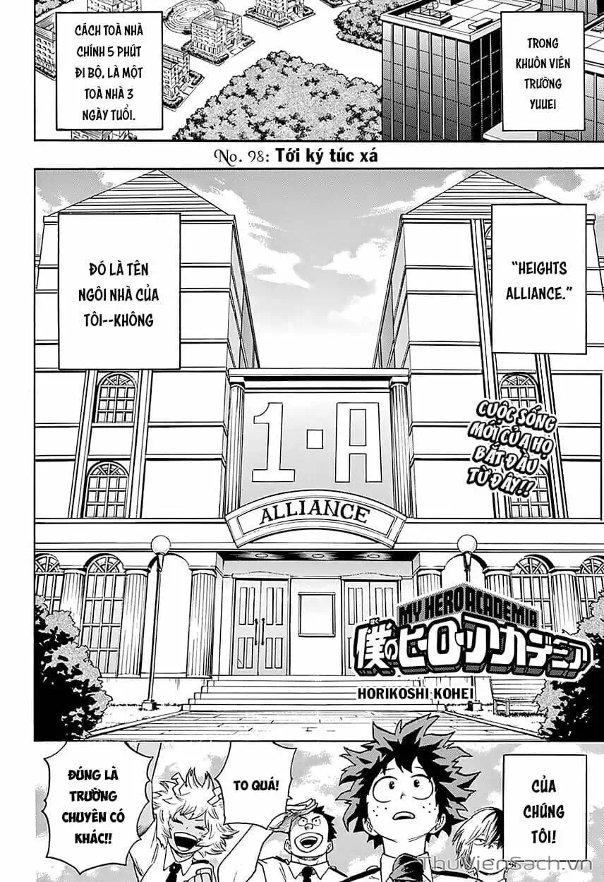 Truyện Tranh Học Viện Siêu Anh Hùng - My Hero Academia trang 5
