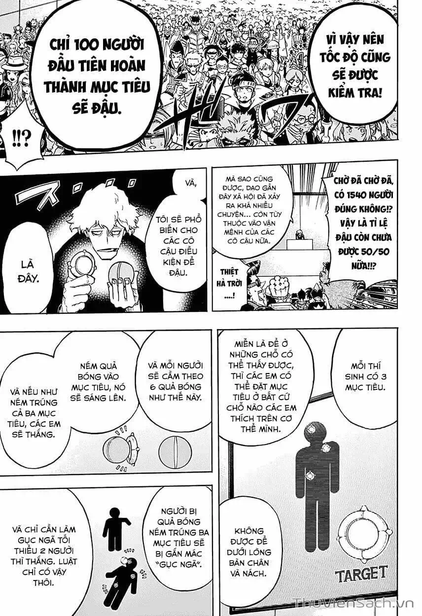 Truyện Tranh Học Viện Siêu Anh Hùng - My Hero Academia trang 5