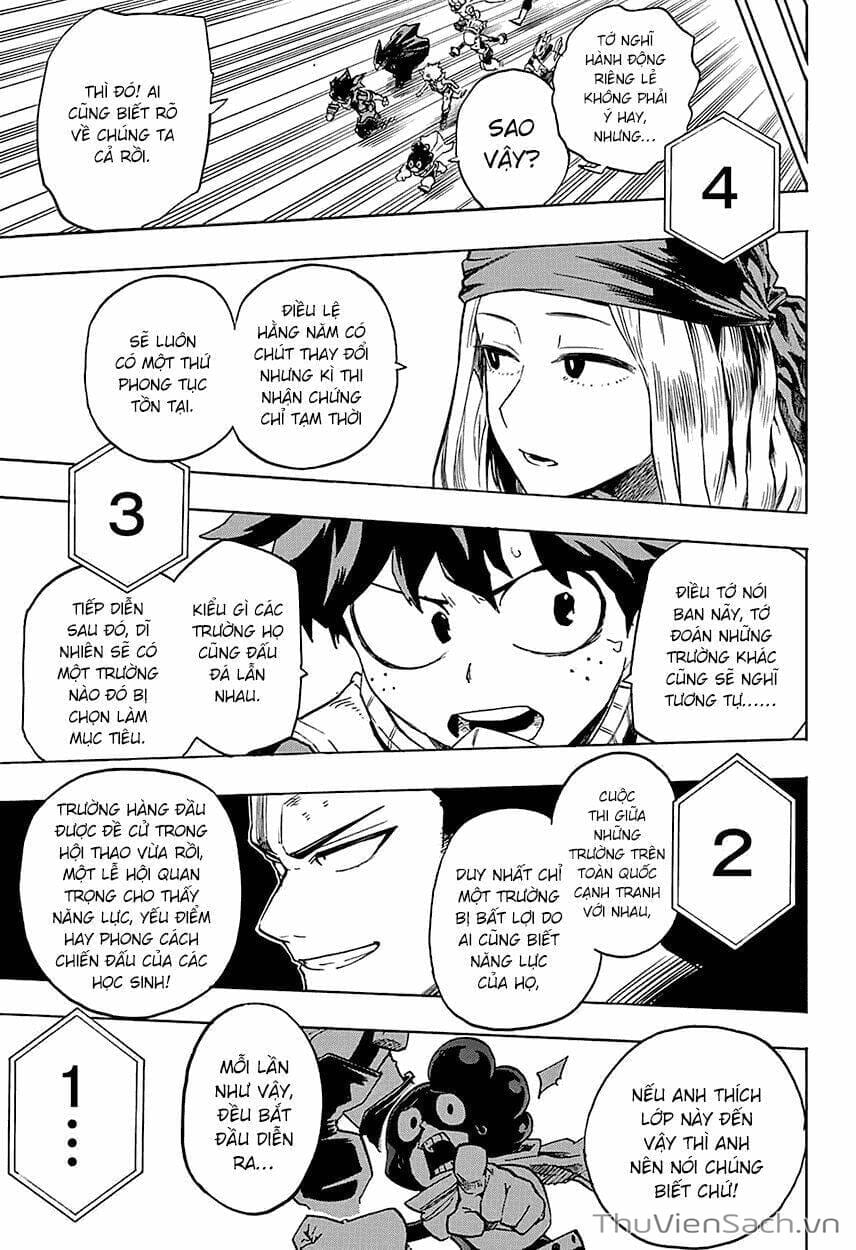 Truyện Tranh Học Viện Siêu Anh Hùng - My Hero Academia trang 5
