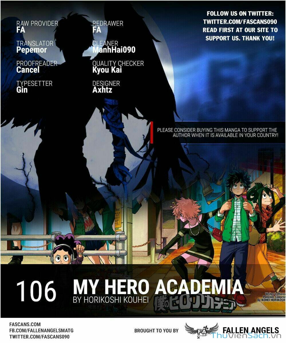 Truyện Tranh Học Viện Siêu Anh Hùng - My Hero Academia trang 2087