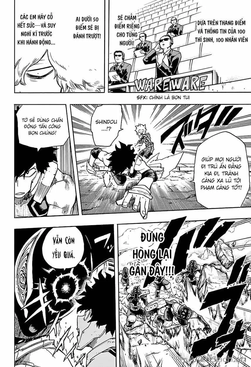 Truyện Tranh Học Viện Siêu Anh Hùng - My Hero Academia trang 5