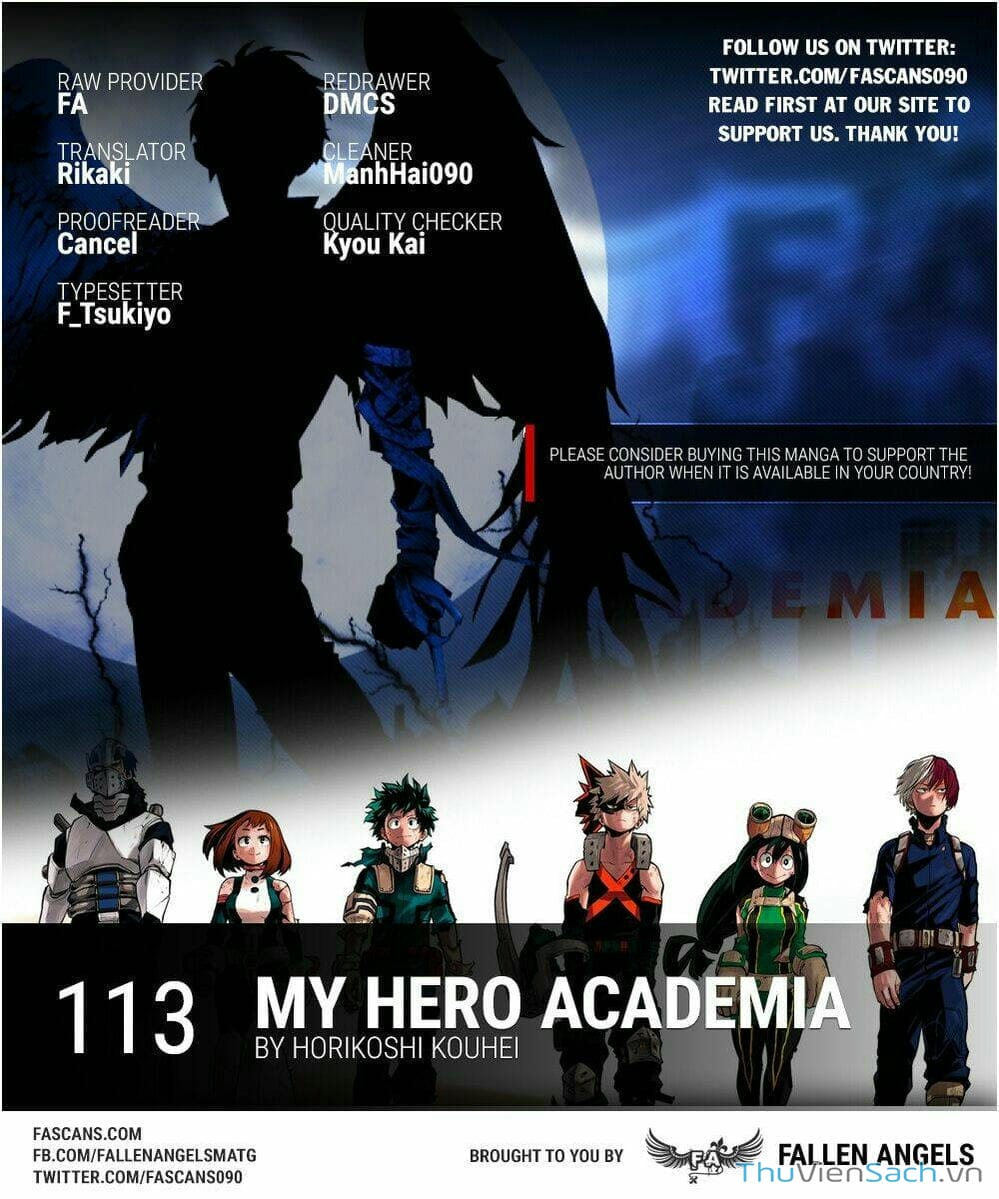 Truyện Tranh Học Viện Siêu Anh Hùng - My Hero Academia trang 2218