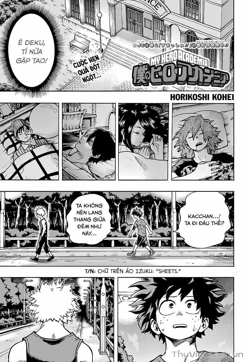 Truyện Tranh Học Viện Siêu Anh Hùng - My Hero Academia trang 5