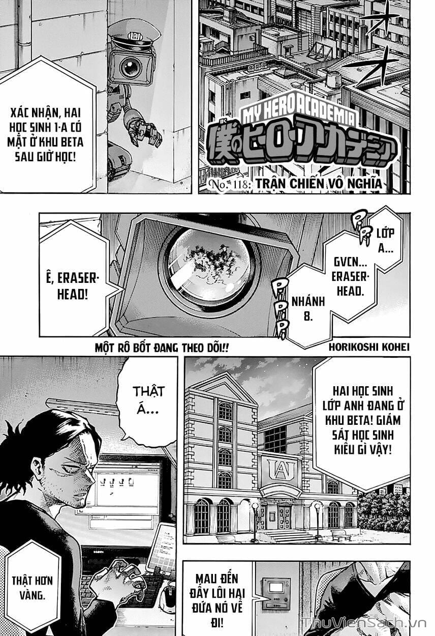 Truyện Tranh Học Viện Siêu Anh Hùng - My Hero Academia trang 5