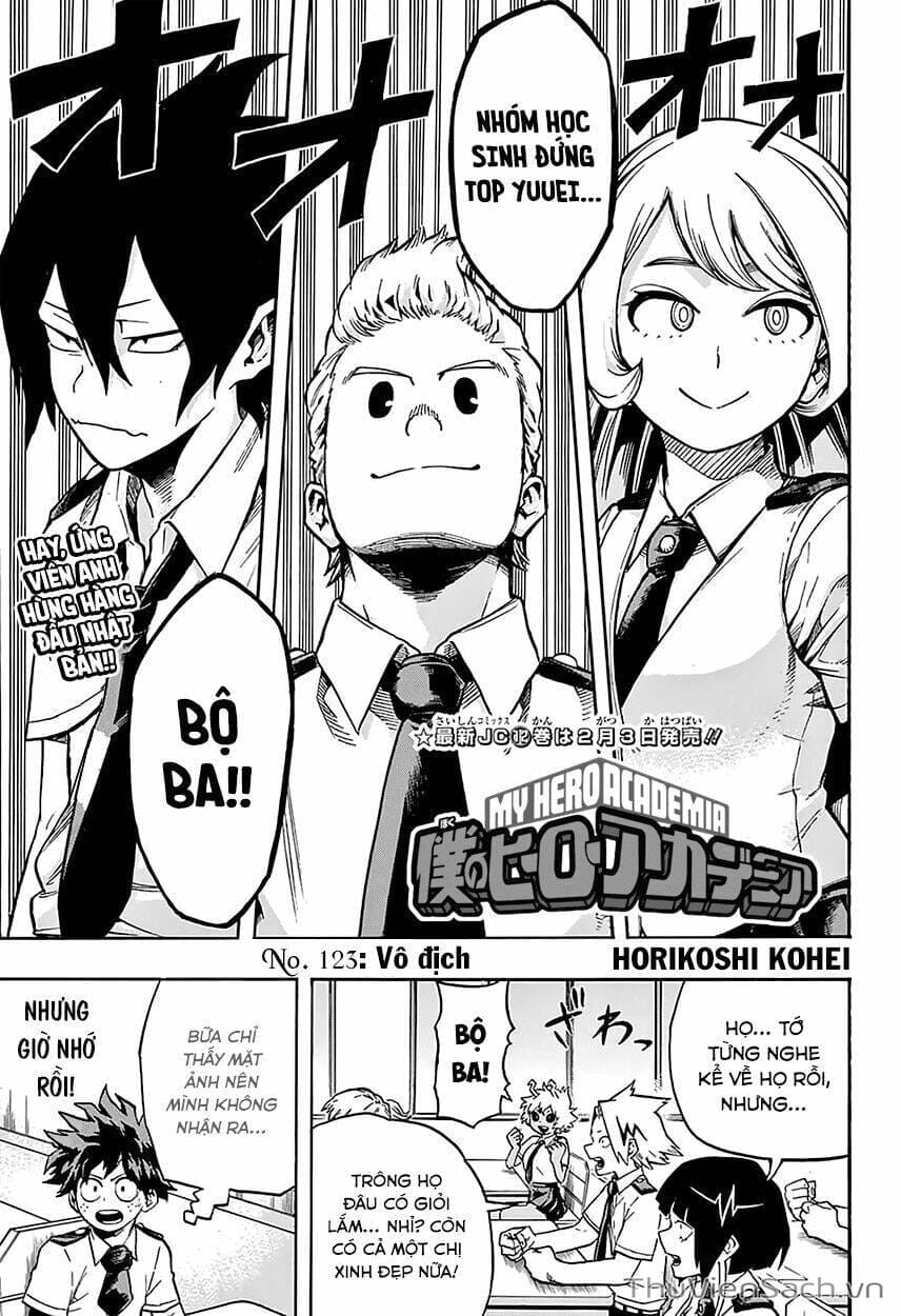 Truyện Tranh Học Viện Siêu Anh Hùng - My Hero Academia trang 5