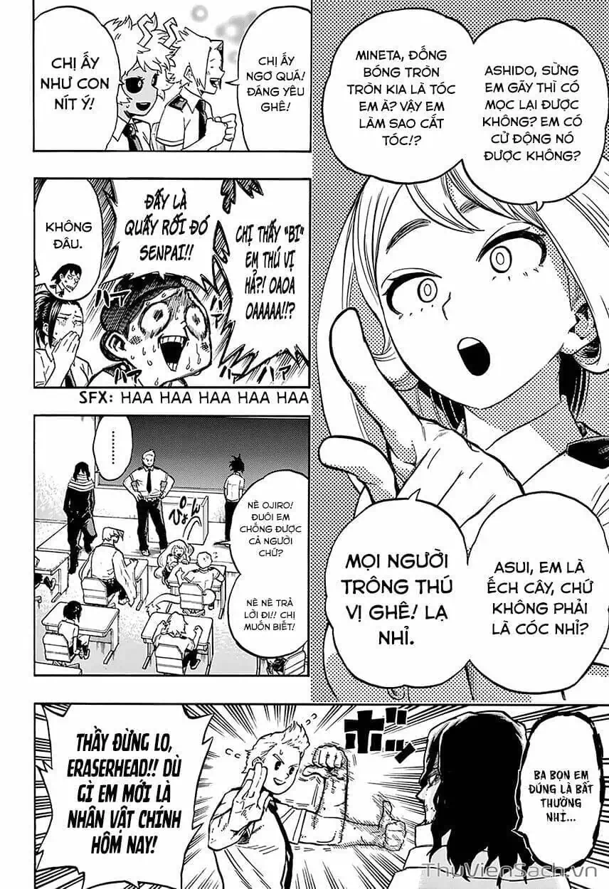 Truyện Tranh Học Viện Siêu Anh Hùng - My Hero Academia trang 5