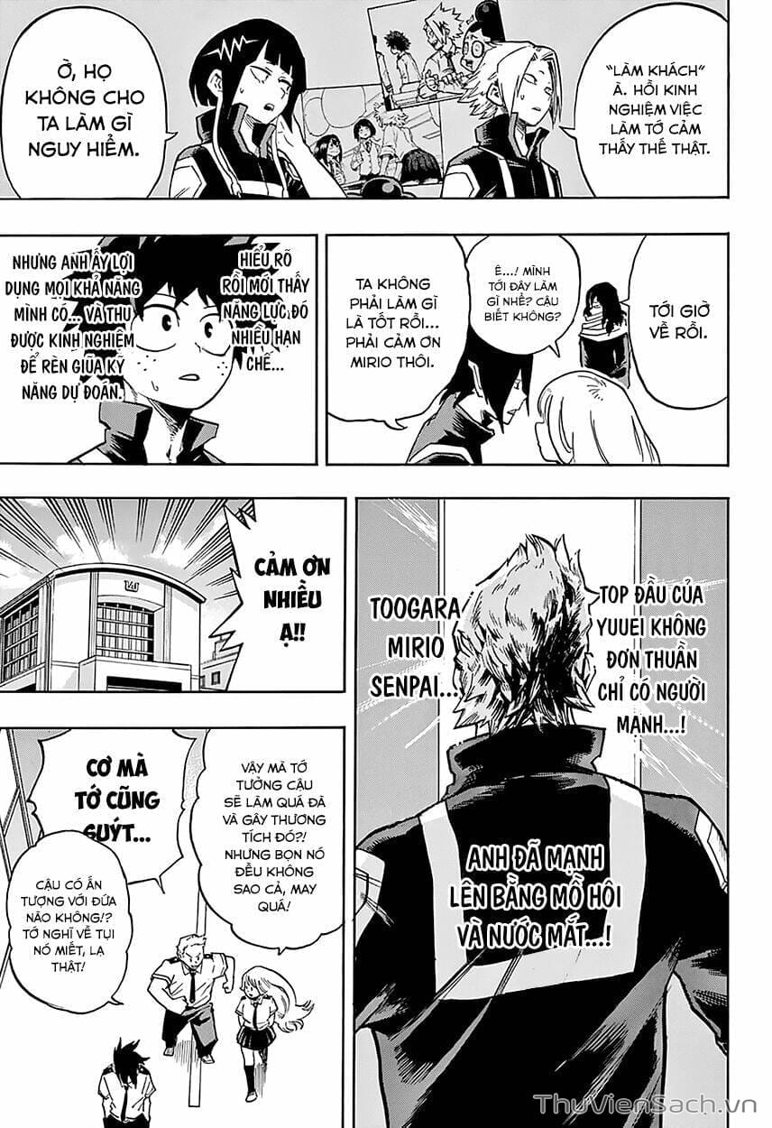 Truyện Tranh Học Viện Siêu Anh Hùng - My Hero Academia trang 2427