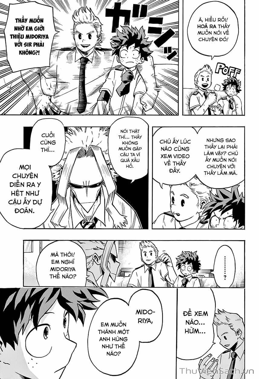 Truyện Tranh Học Viện Siêu Anh Hùng - My Hero Academia trang 5