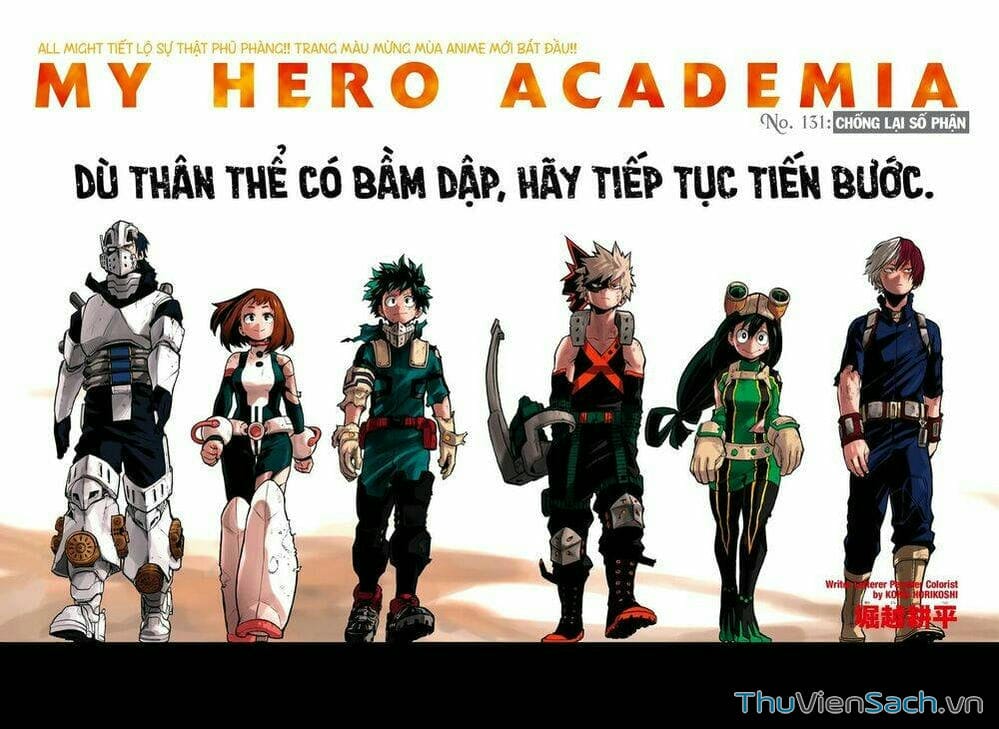 Truyện Tranh Học Viện Siêu Anh Hùng - My Hero Academia trang 2548