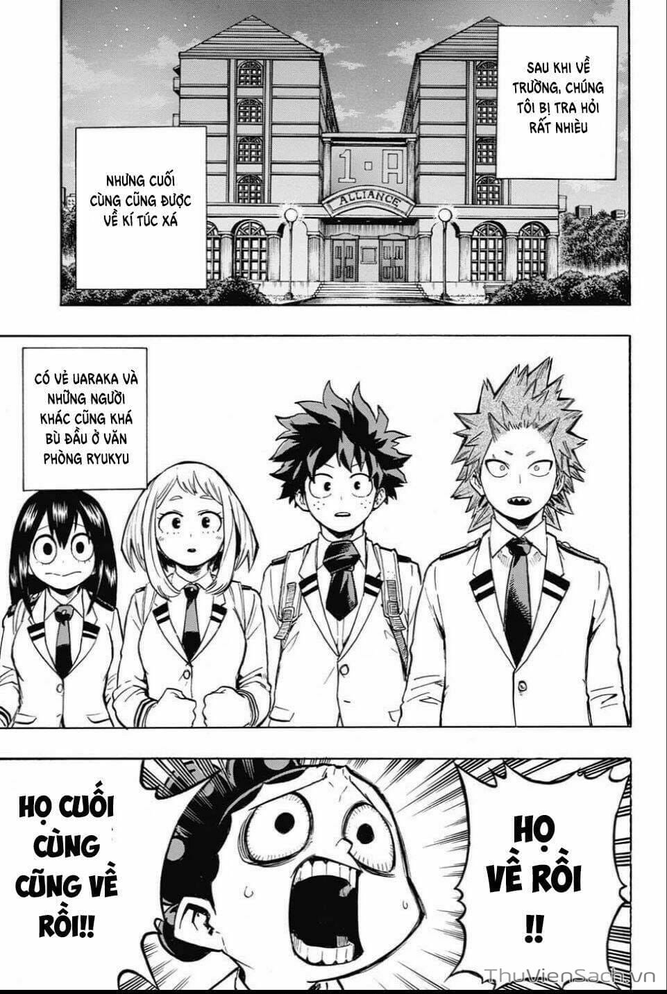 Truyện Tranh Học Viện Siêu Anh Hùng - My Hero Academia trang 5
