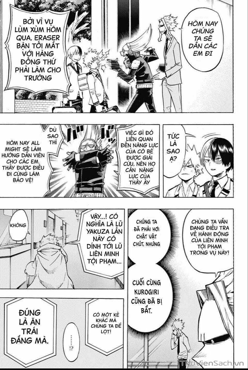 Truyện Tranh Học Viện Siêu Anh Hùng - My Hero Academia trang 5