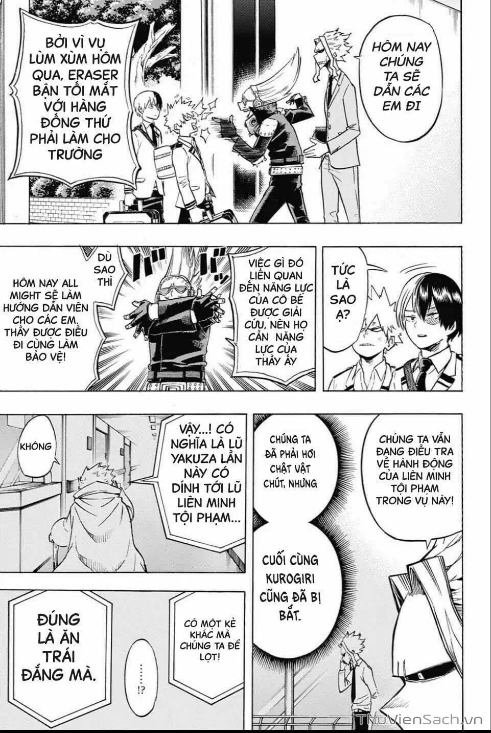 Truyện Tranh Học Viện Siêu Anh Hùng - My Hero Academia trang 5